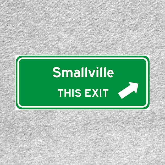 Smallville Highway Exit Sign by Starbase79